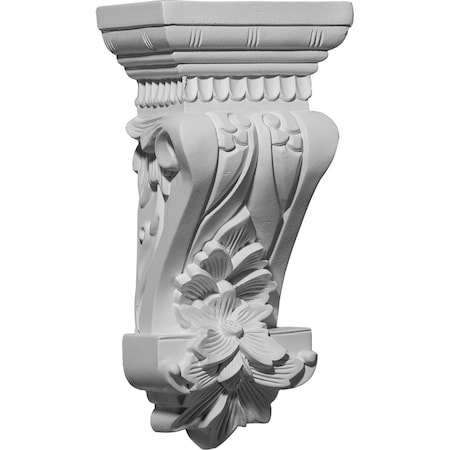 Ekena Millwork 4 3/4"W x 3 1/8"D x 9 3/4"H Salo Corbel COR04X03X09SA